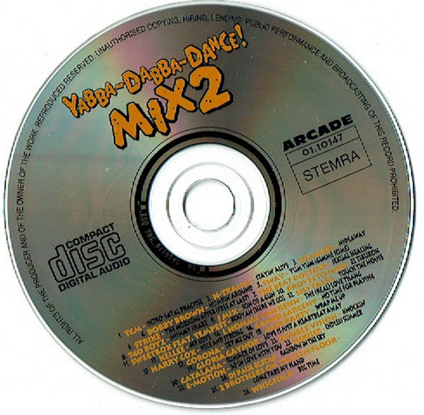Various : Yabba-Dabba-Dance! Mix 2 (CD, Mixed)