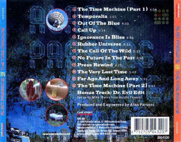 Alan Parsons : The Time Machine (CD, Album)