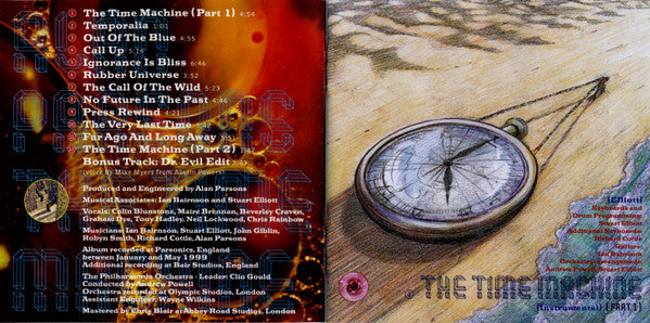 Alan Parsons : The Time Machine (CD, Album)