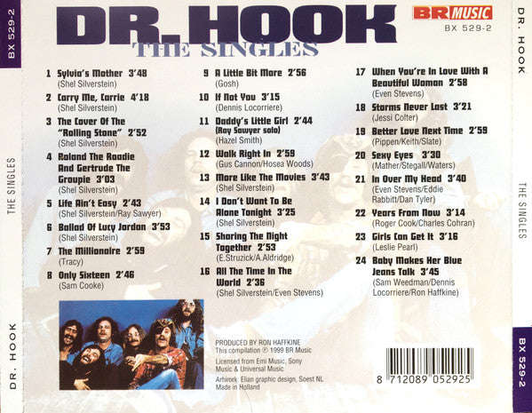 Dr. Hook : The Singles + (CD, Comp)