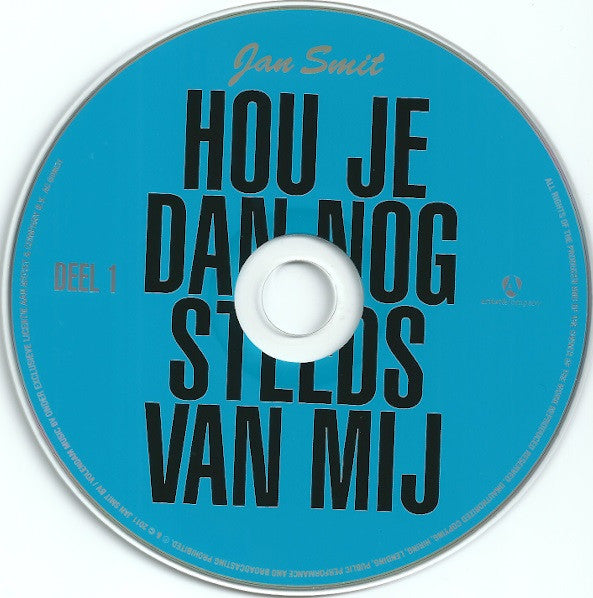 Jan Smit : Hou Je Dan Nog Steeds Van Mij (CD, Maxi, CD1)