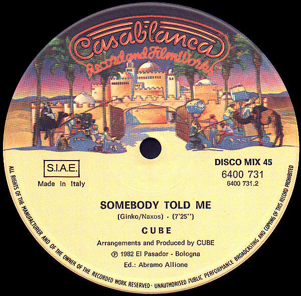 Cube (2) : Two Heads Are Better Than One (12")