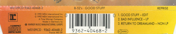 The B-52's : Good Stuff (CD, Single)