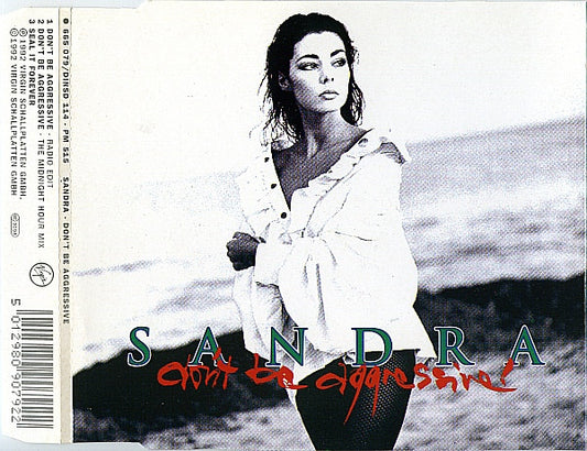 Sandra : Don't Be Aggressive (CD, Maxi, Sil)