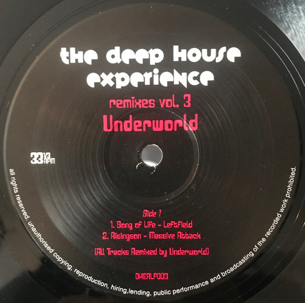 Underworld : Remixes Vol. 3 Presents... (2xLP, Comp, Unofficial)