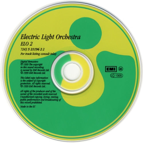 Electric Light Orchestra : E.L.O. 2 (CD, Album, RE, RM)