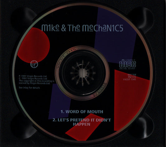 Mike & The Mechanics : Word Of Mouth (CD, Single, Dig)