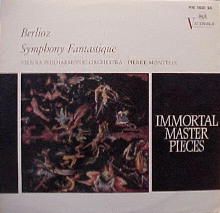 Hector Berlioz, Pierre Monteux / Wiener Philharmoniker : Symphonie Fantastique (LP, Album, Mono, RE)
