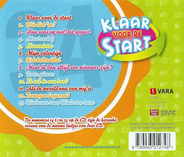 Kinderen voor Kinderen : 34 - Klaar Voor De Start (CD, Album)