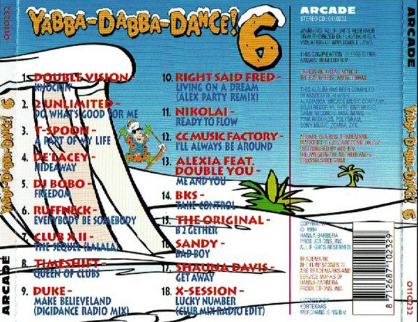 Various : Yabba-Dabba-Dance! 6 (CD, Comp)