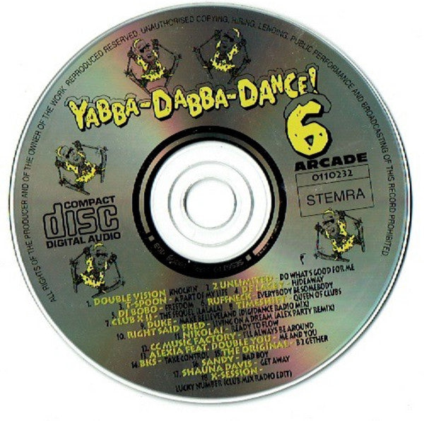 Various : Yabba-Dabba-Dance! 6 (CD, Comp)