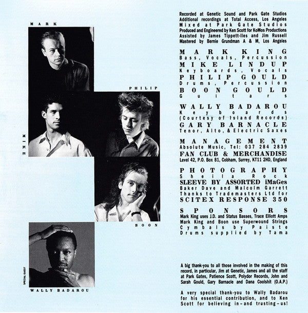 Level 42 : True Colours (CD, Album, RP)