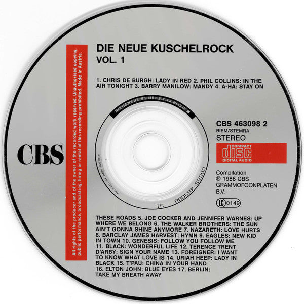 Various : Die Neue Kuschelrock CD 1 (CD, Comp)