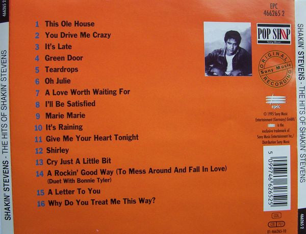 Shakin' Stevens : The Hits Of Shakin' Stevens (CD, Comp, RP)