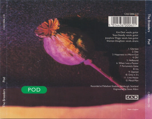 The Breeders : Pod (CD, Album)