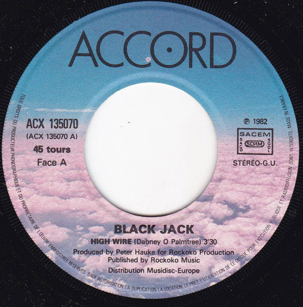 Black Jack (3) : High Wire (7", Single)