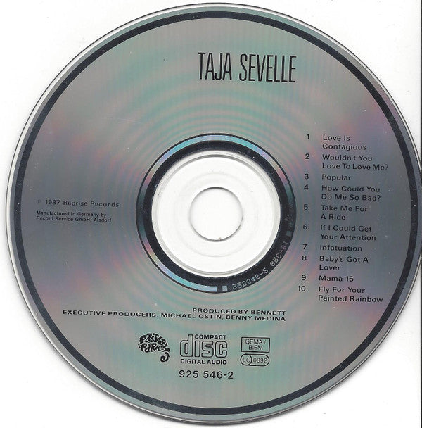 Taja Sevelle : Taja Sevelle (CD, Album)