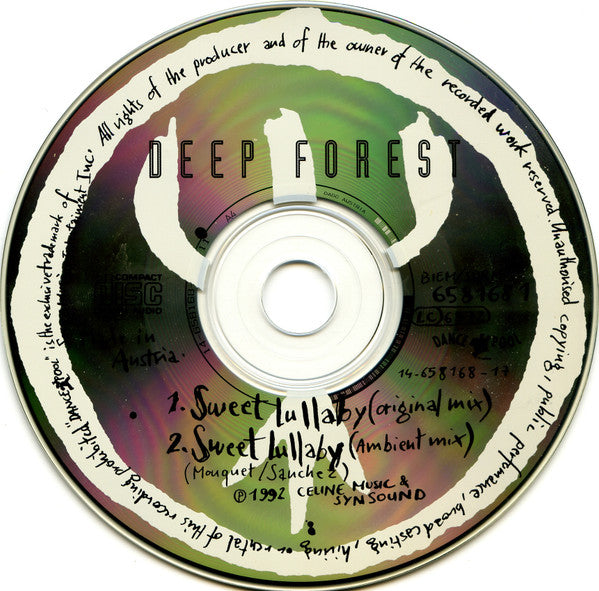 Deep Forest : Sweet Lullaby (CD, Single, Car)