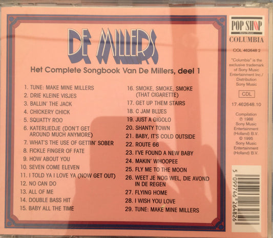De Millers, Ab De Molenaar : Het Complete Songbook Van De Millers deel 1 (CD, Comp)
