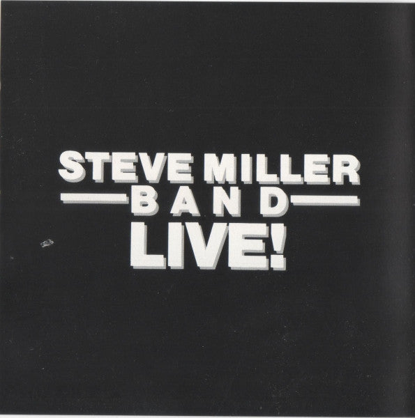 Steve Miller Band : Live ! (CD, Album, RE)