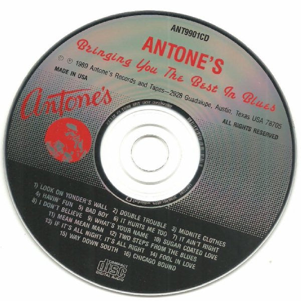 Various : Antone's Bringing You The Best In Blues (CD, Comp)