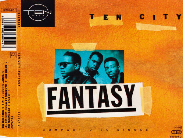 Ten City : Fantasy (CD, Maxi)