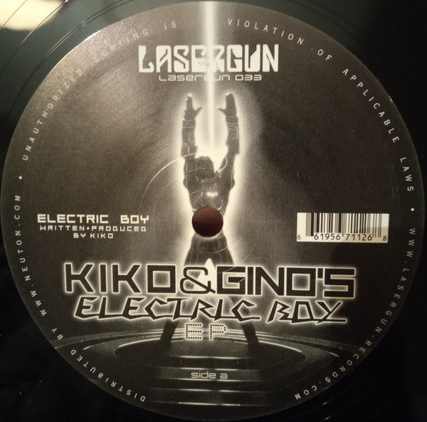 Kiko & Gino's : Electric Boy EP (12", EP)