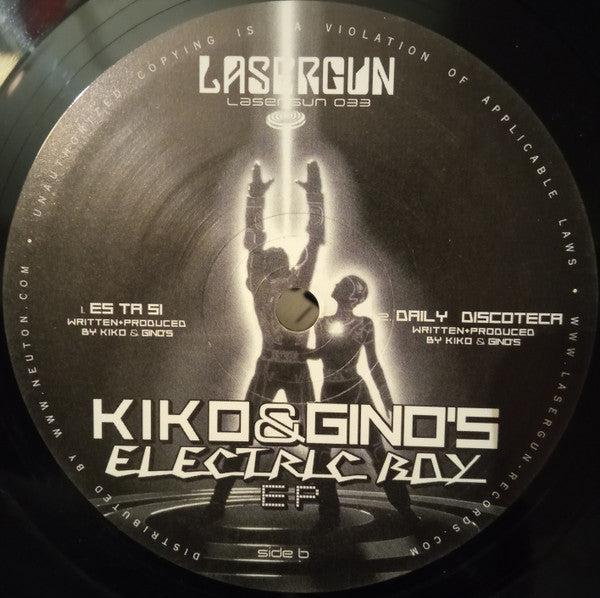Kiko & Gino's : Electric Boy EP (12", EP)