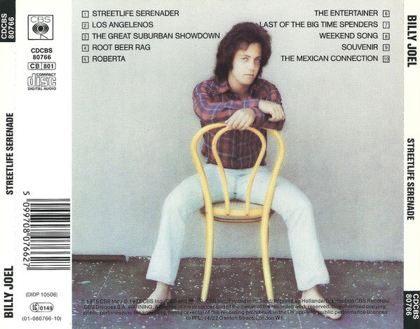 Billy Joel : Streetlife Serenade (CD, Album, RE)