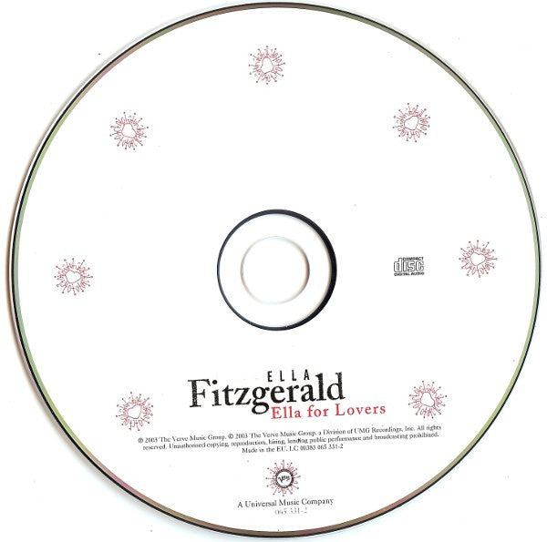 Ella Fitzgerald : Ella For Lovers (CD, Comp)