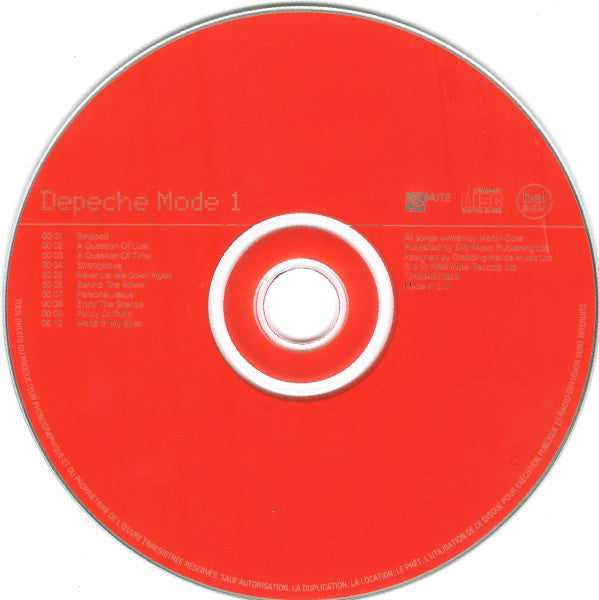 Depeche Mode : The Singles 86>98 (2xCD, Comp, RE, RM)