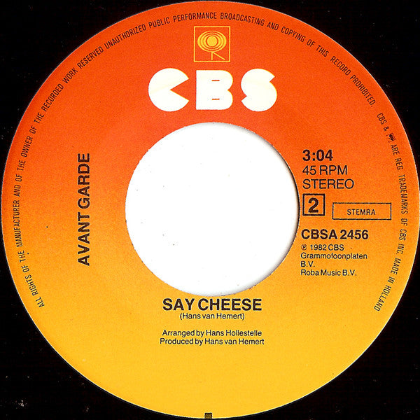 Avant Garde (12) : Seven Days (7", Single)