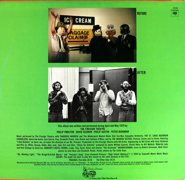 The Firesign Theatre : Don't Crush That Dwarf, Hand Me The Pliers (LP, Album)