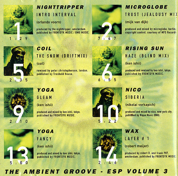 Various : The Ambient Groove - ESP Volume 3 (Future Soundscapes For The 2010 Generation) (CD, Comp)