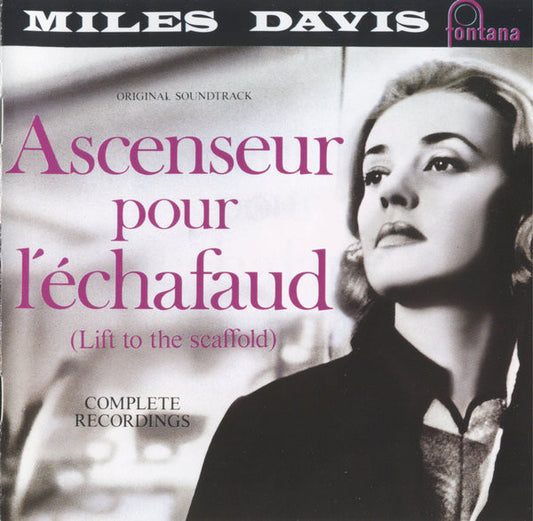 Miles Davis : Ascenseur Pour L'Échafaud (Lift To The Scaffold) (CD, Album, RE)