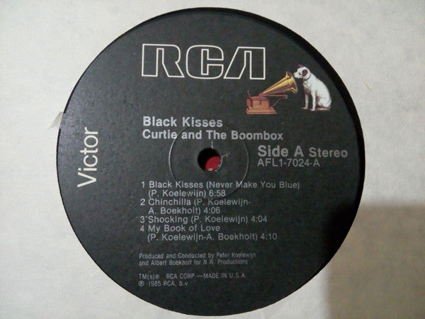 Curtie And The Boombox : Black Kisses (LP)