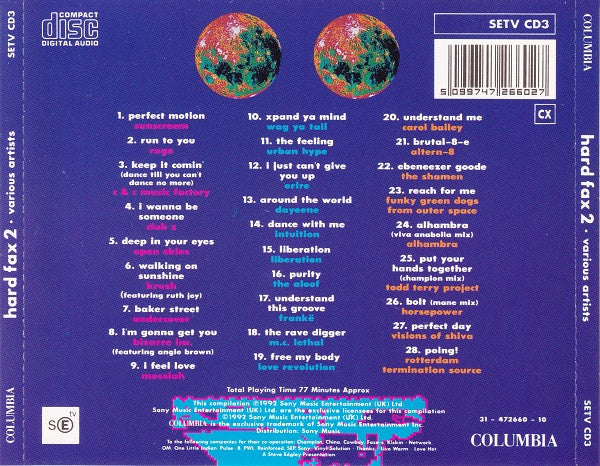 Various : Hard Fax 2 (CD, Comp)
