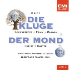 Carl Orff, Wolfgang Sawallisch, Philharmonia Orchestra : Die Kluge Der Mond (2xCD, Comp, RE, RM)