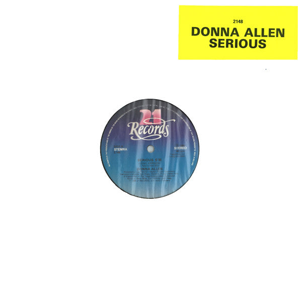 Donna Allen : Serious (12")