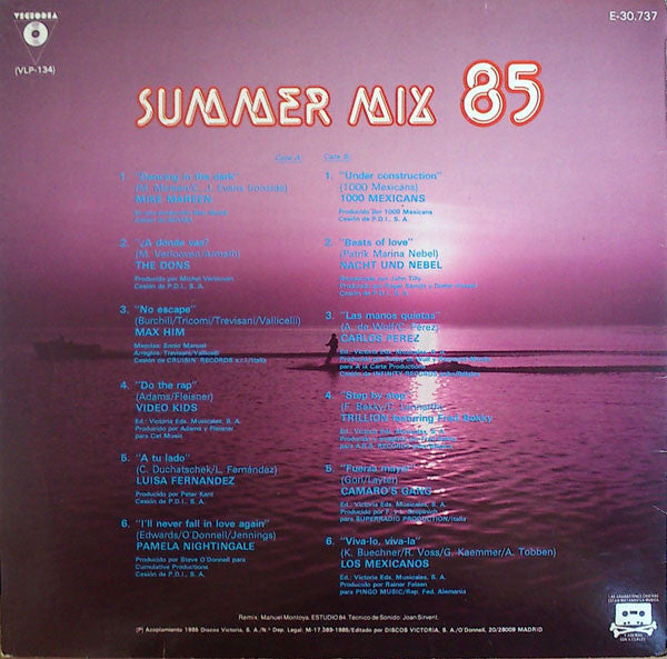Various : Summer Mix 85 (LP, Comp)