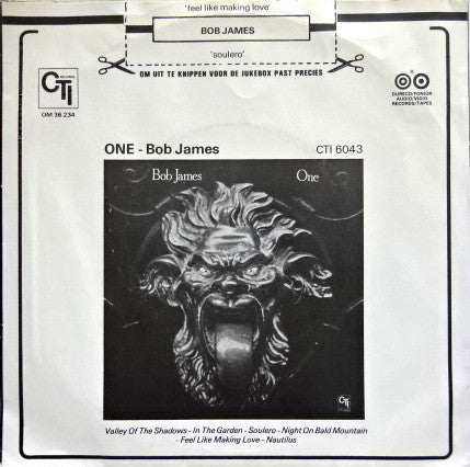 Bob James : Feel Like Making Love (7")