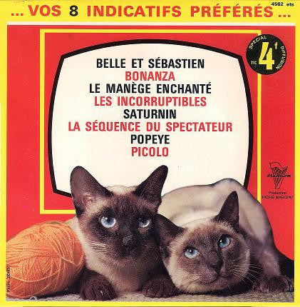 Armand Canfora Et Son Orchestre : Vos Indicatifs Préférés (7", EP)