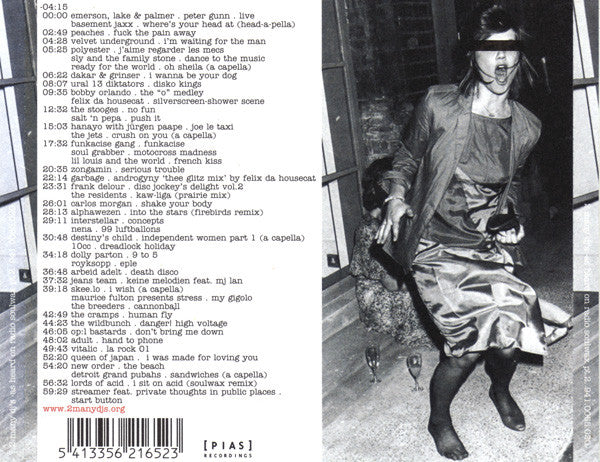 2 Many DJ's : As Heard On Radio Soulwax Pt. 2 (CD, Enh, Mixed)