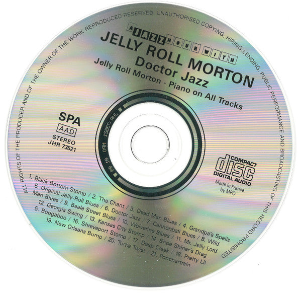 Jelly Roll Morton : Doctor Jazz (CD, Comp)