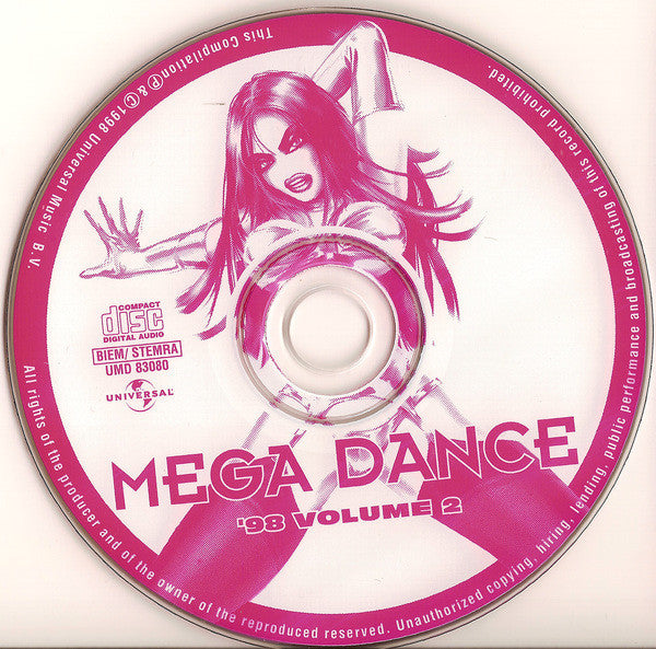 Various : Mega Dance '98 Volume 2 (CD, Comp)