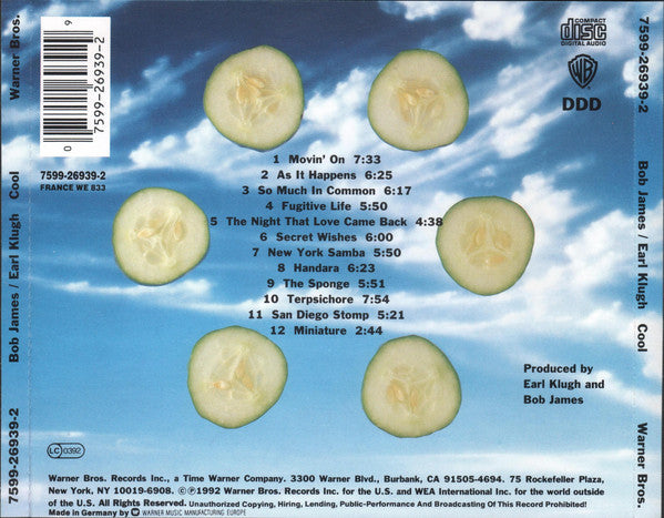 Bob James / Earl Klugh : Cool (CD, Album)