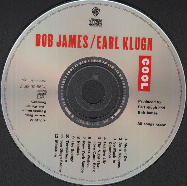 Bob James / Earl Klugh : Cool (CD, Album)