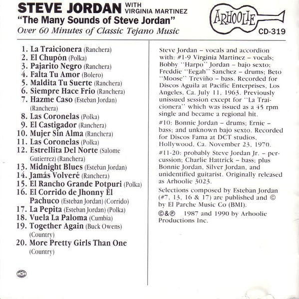 Steve Jordan* : The Many Sounds Of Steve Jordan (CD, Comp)
