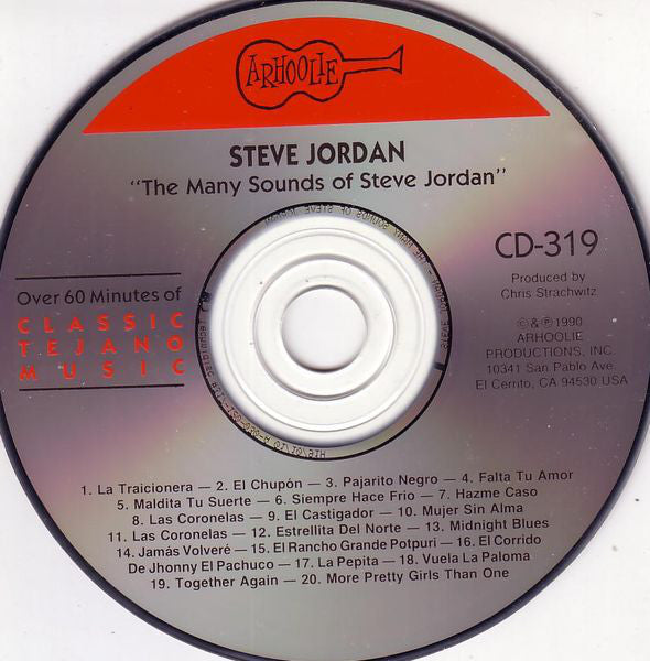 Steve Jordan* : The Many Sounds Of Steve Jordan (CD, Comp)