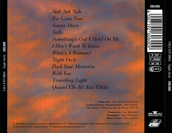 Vaya Con Dios : Night Owls (CD, Album)